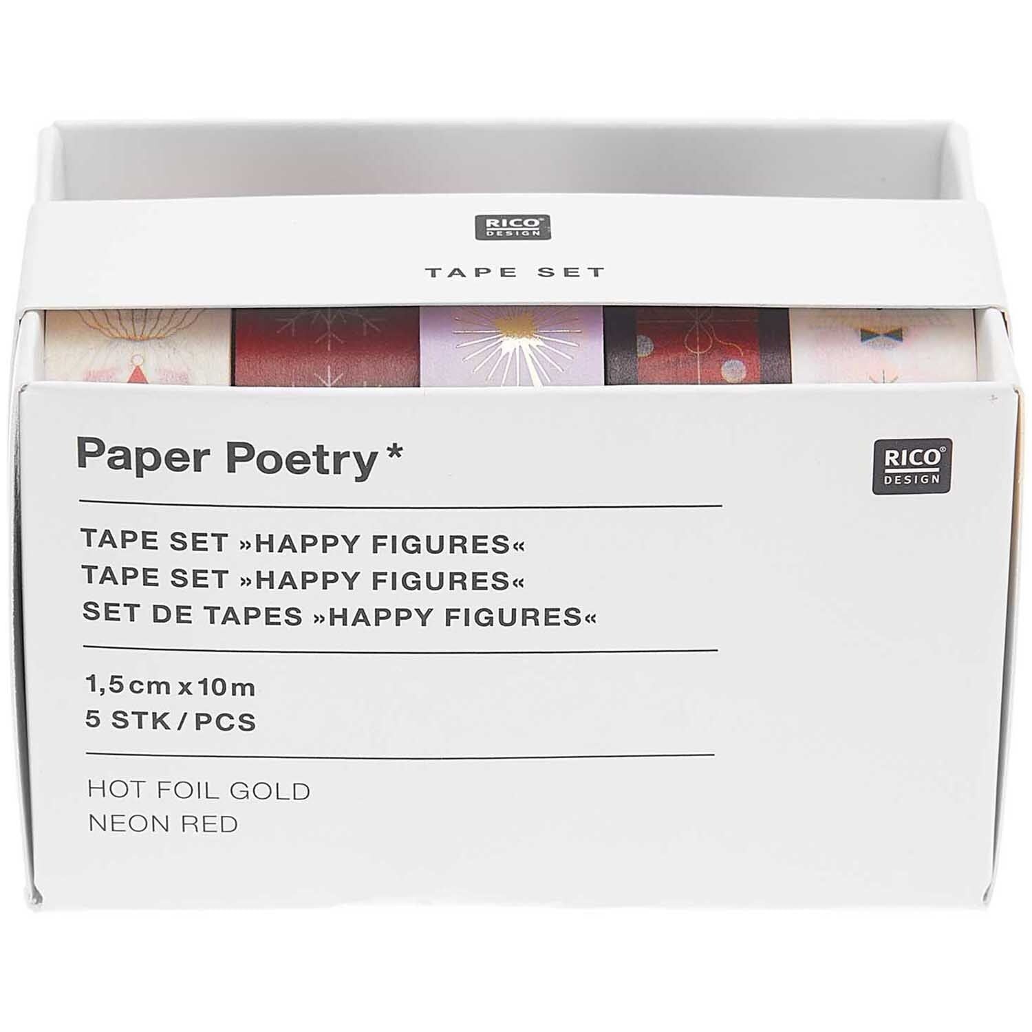 Dekotape XMAS | Christmas Figuren 5er Set