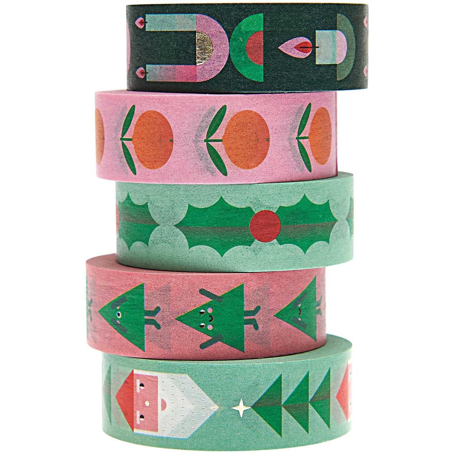 Dekotape XMAS | Merry Christmas 5er Set