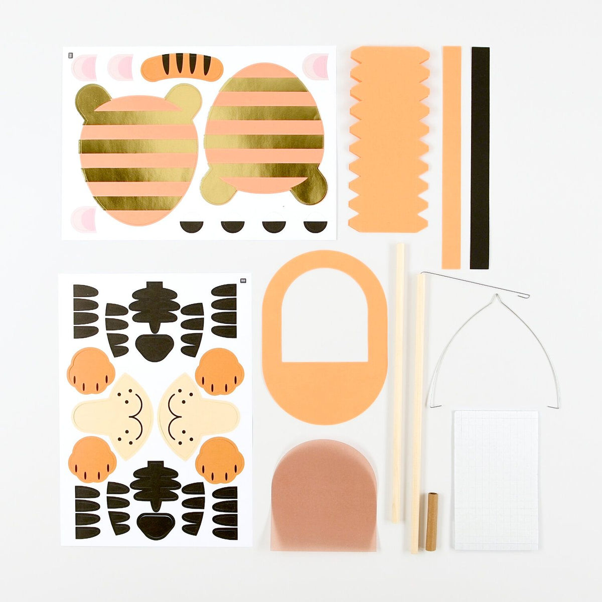 Bastelset Laterne | Tiger