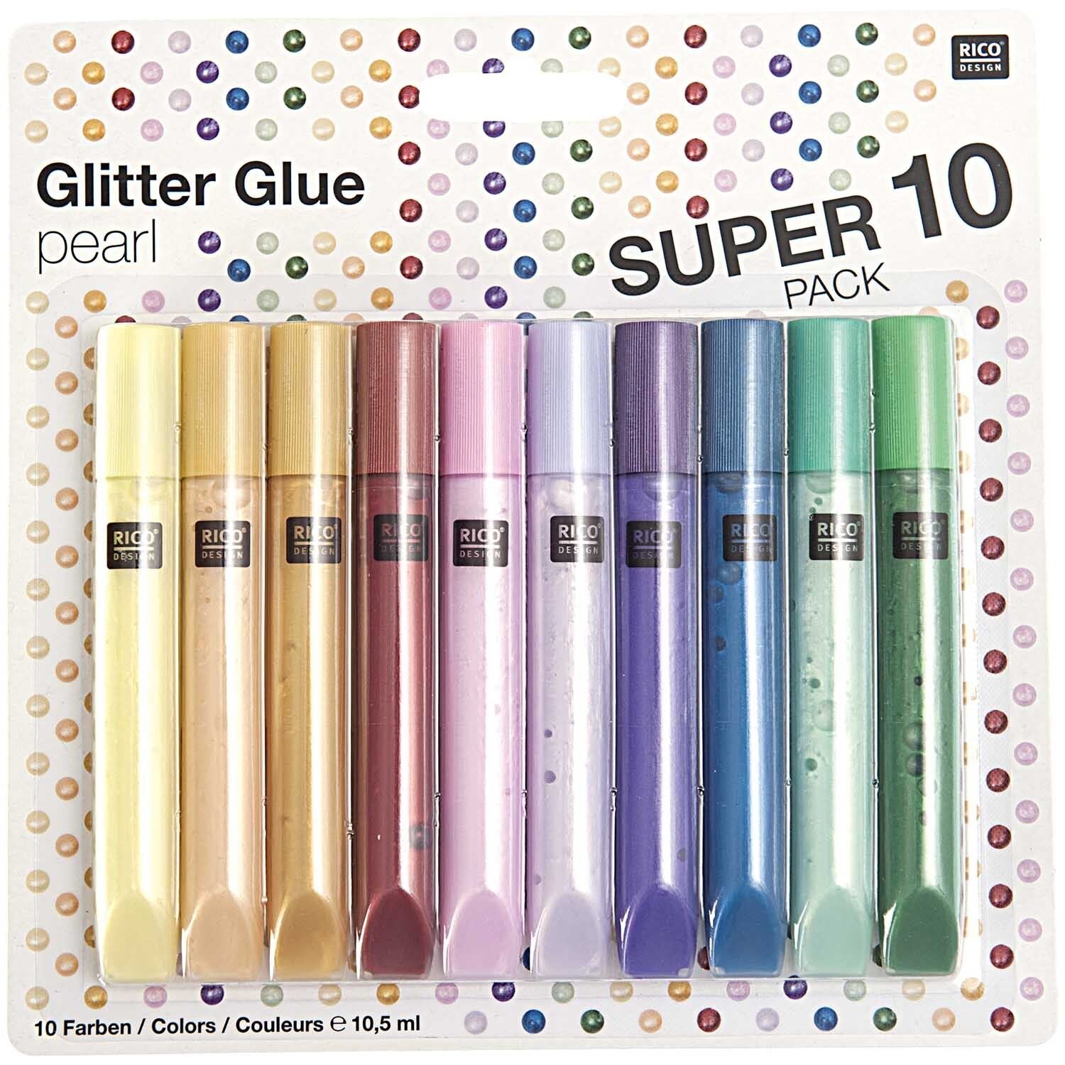 Bastelset | Glitter Glue Pearl