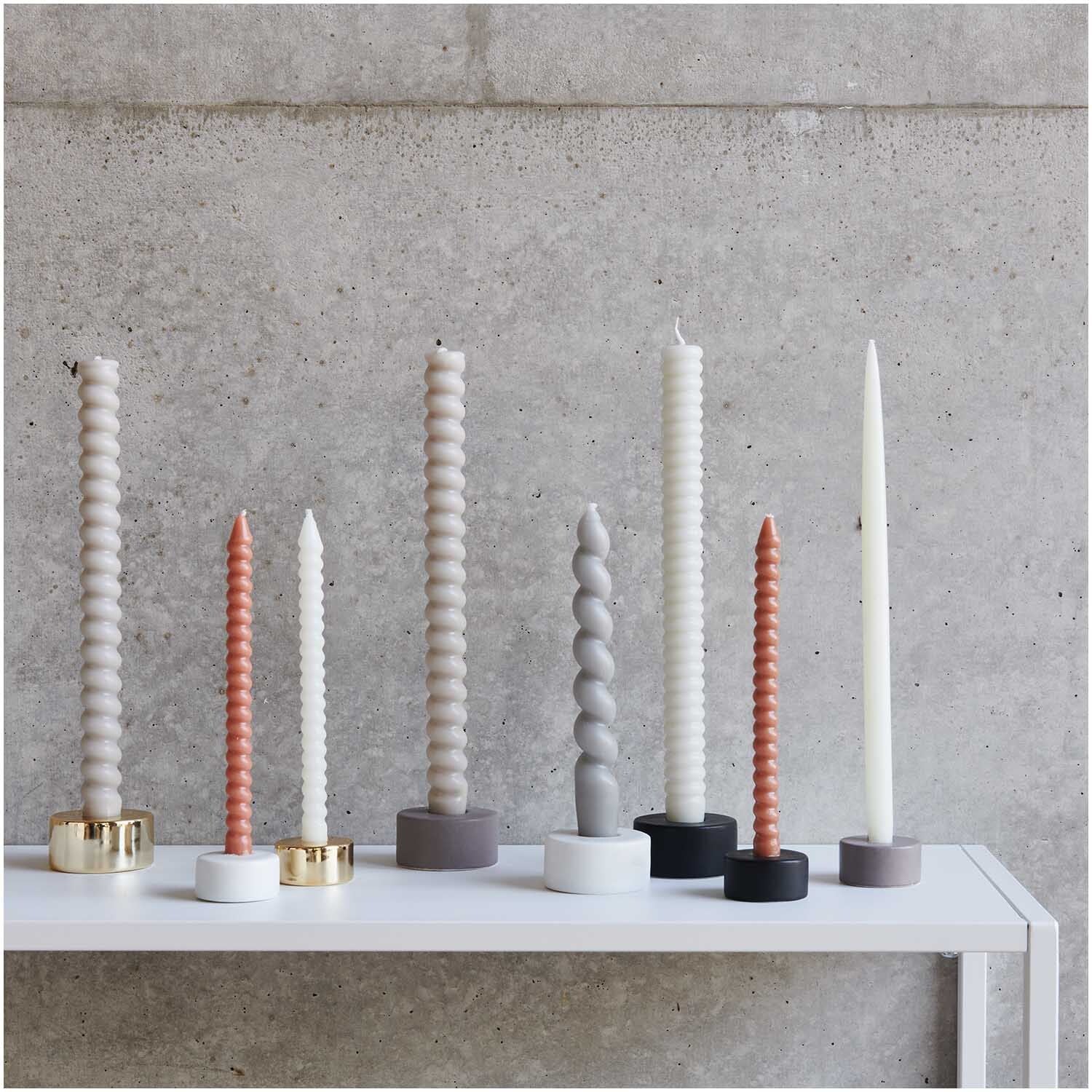 Kerzenhalter Groß | Schwarz