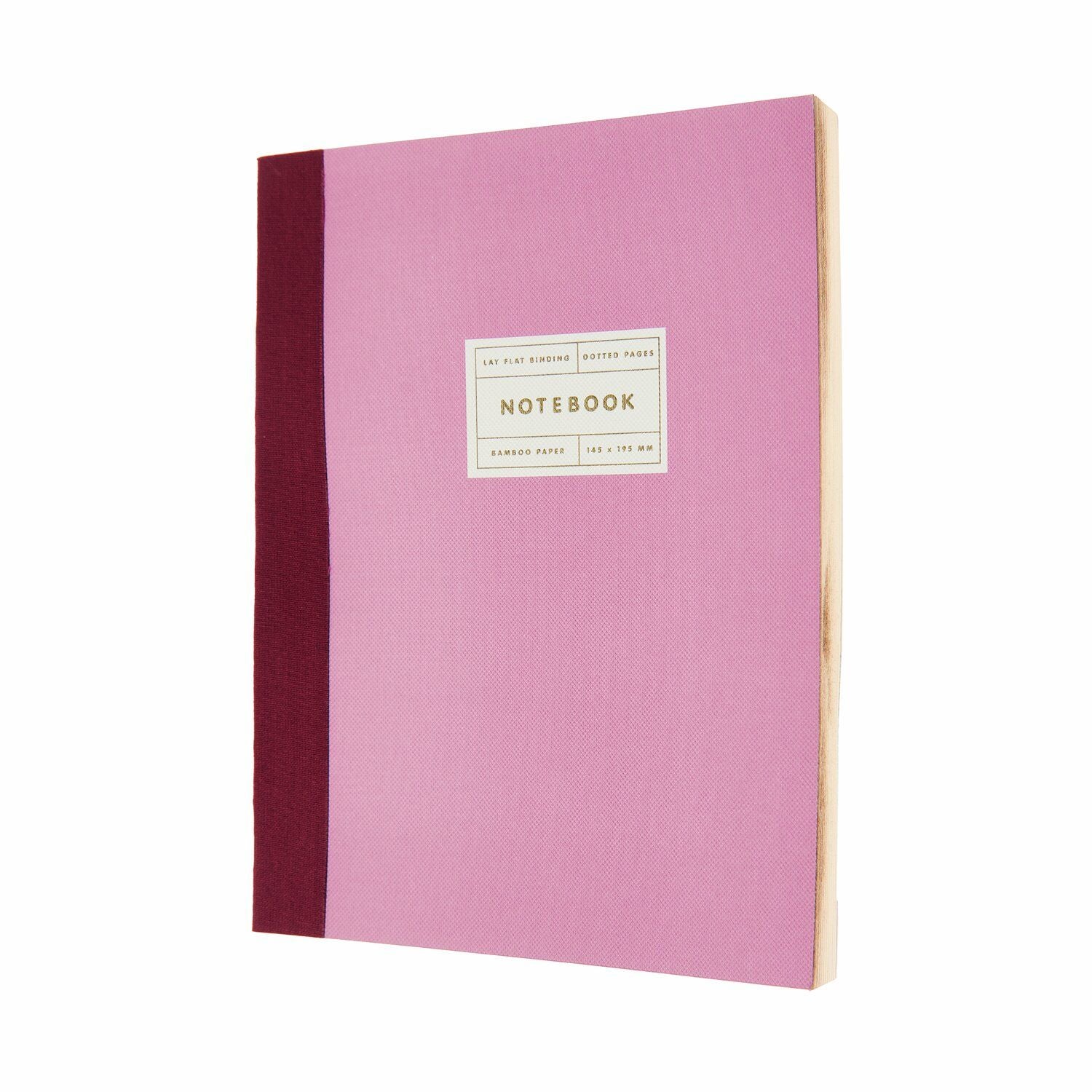 Notizbuch S Goldrand | Beere