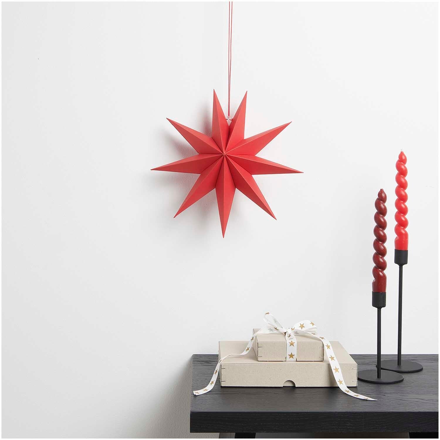 Papierstern S | Rot 28 cm