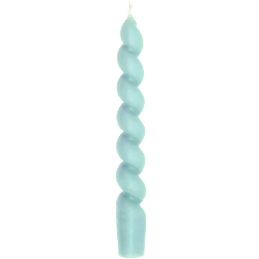 Spiralkerze 18,5cm | Soft Mint