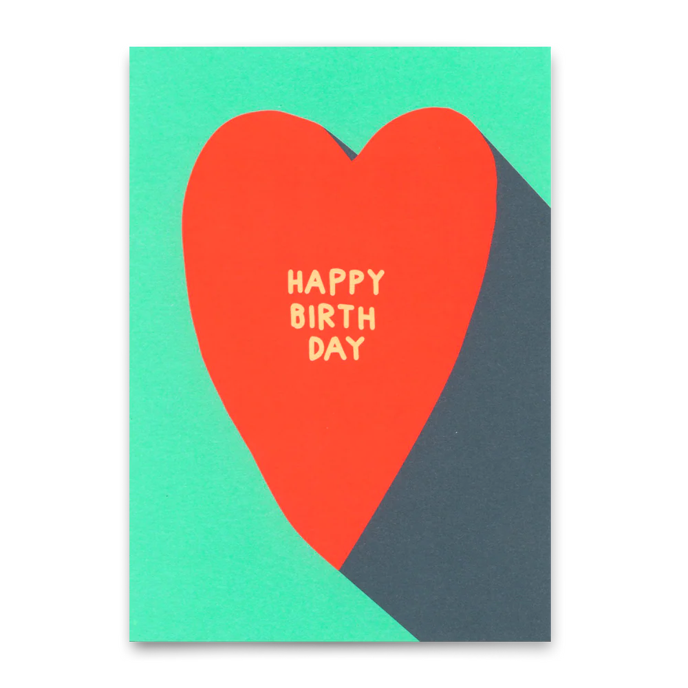 Postkarte | Happy Birthday Heart