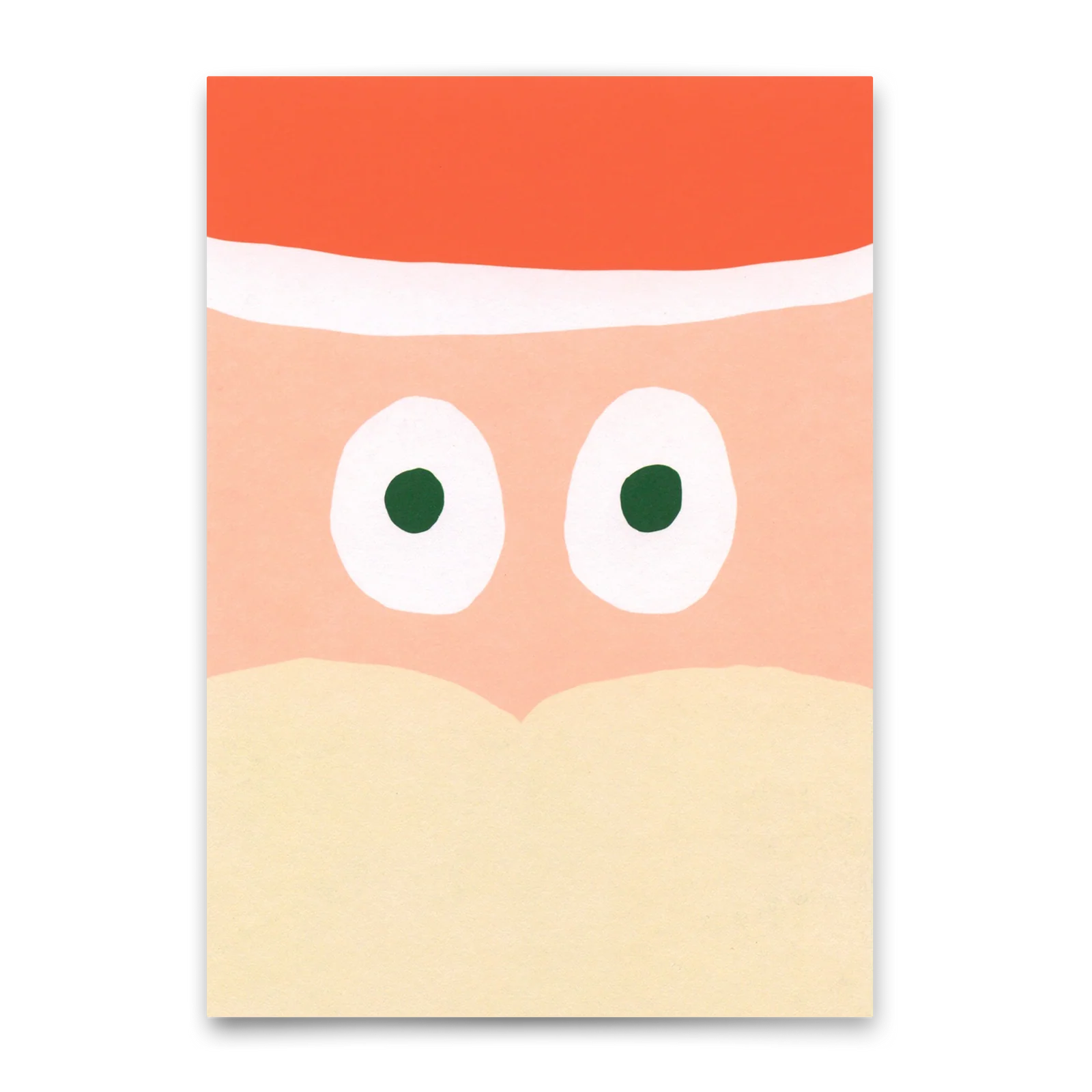 Postkarte | Santa Face