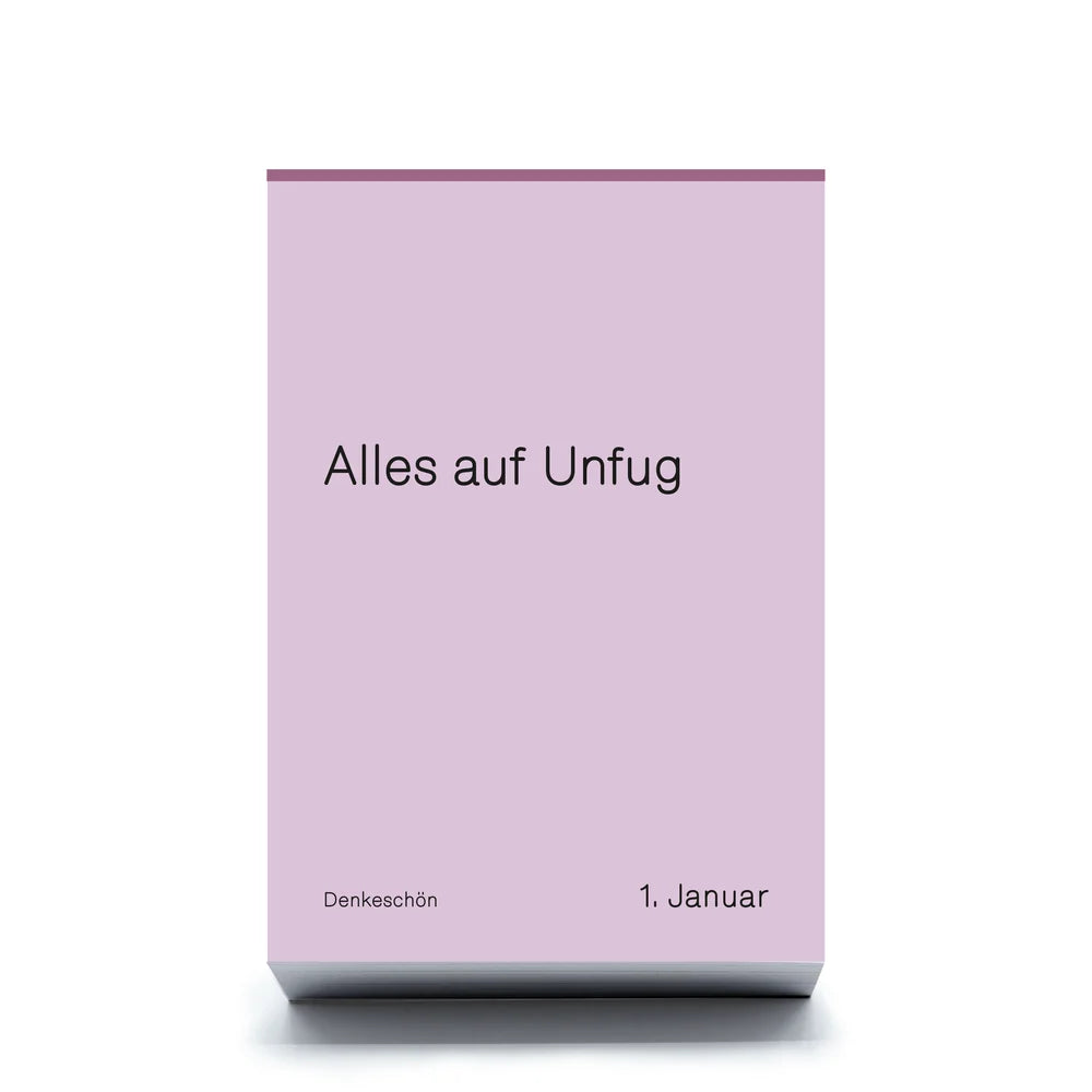 Tagesabreiskalender | Denkeschön