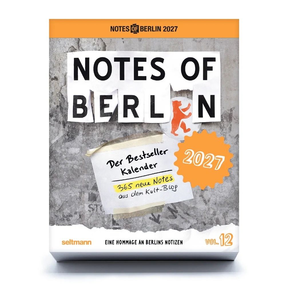 Tagesabreiskalender | Notes Of Berlin 2027