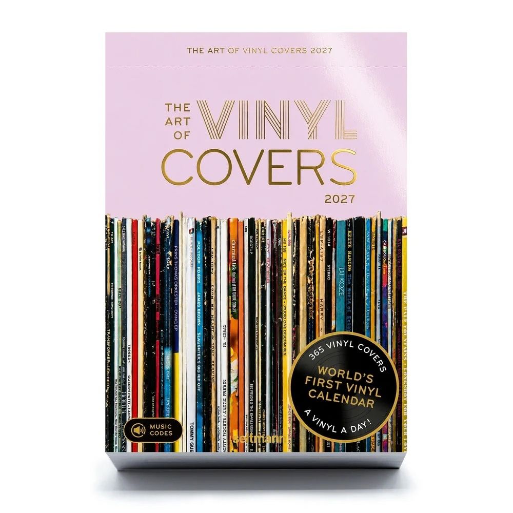 Tagesabreiskalender | The Art of Vinyl Covers 2027