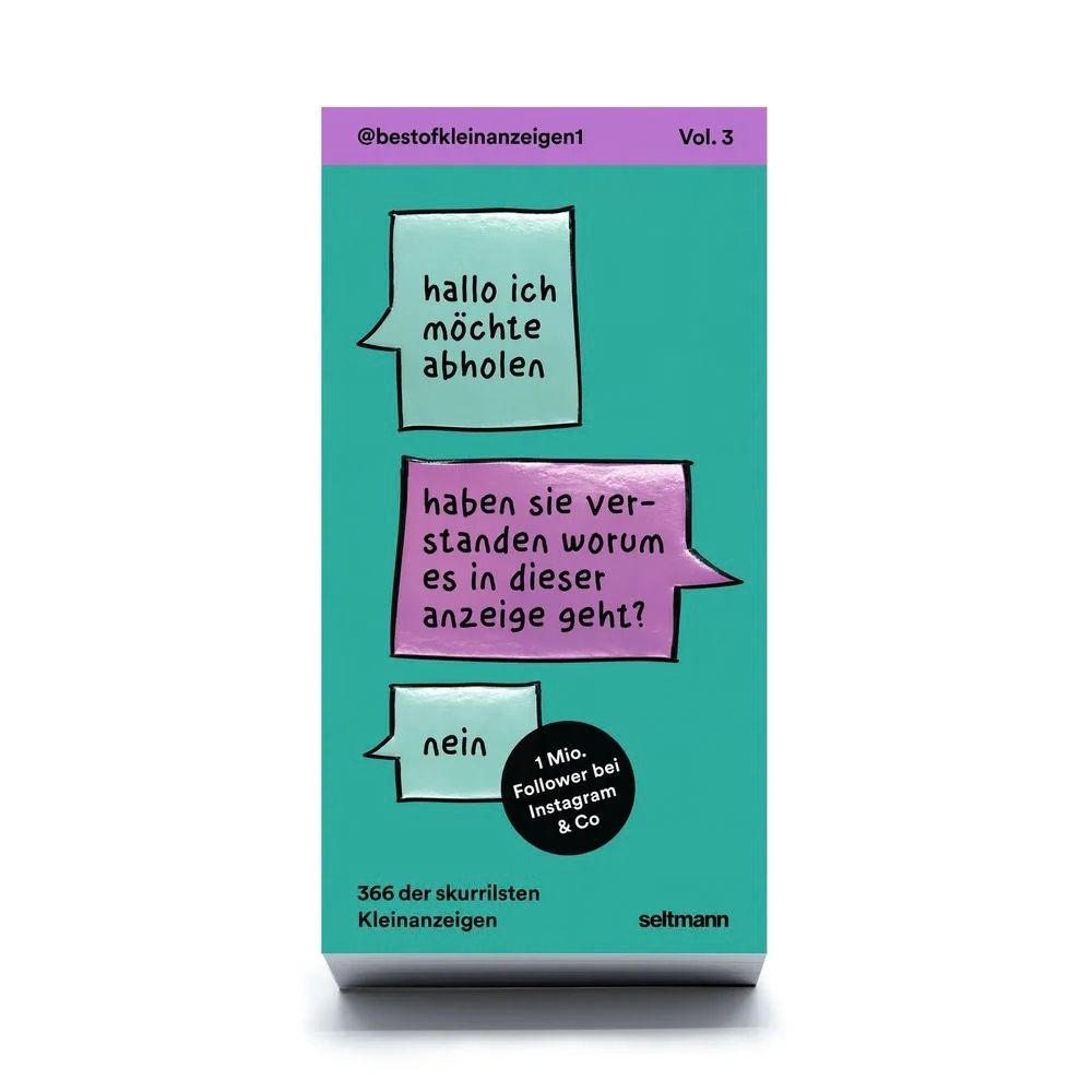 Tagesabreißkalender | Best of Kleinanzeigen Vol. 3