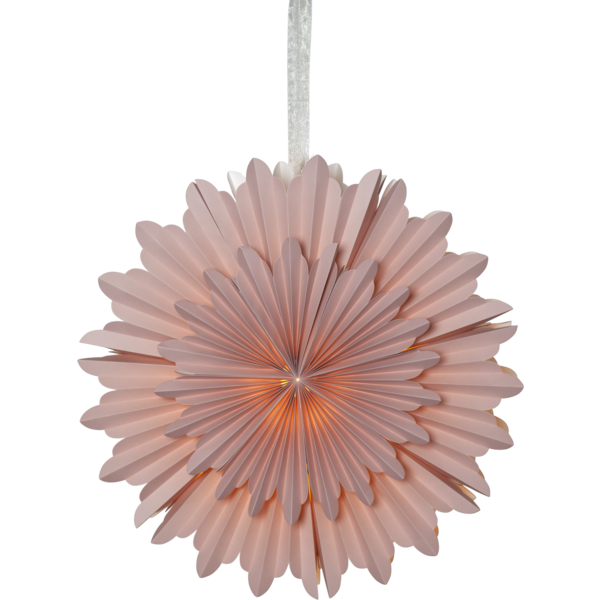 Papierstern Crystal 50 cm | Pink