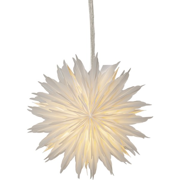 Papierstern Dis 40 cm | Weiß