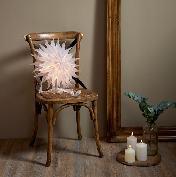 Papierstern Dis 40 cm | Weiß