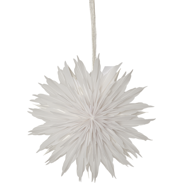 Papierstern Dis 40 cm | Weiß