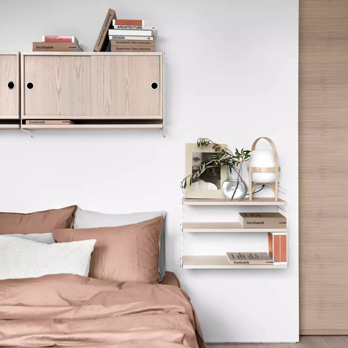 String Furniture | Schrankelement mit Schiebetüren B 78cm