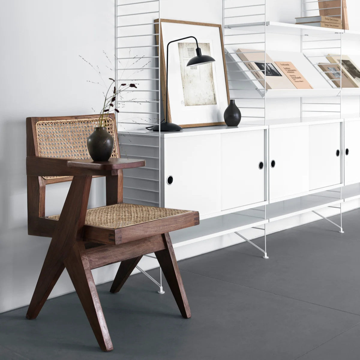 String Furniture | Schrankelement mit Schiebetüren B 78cm