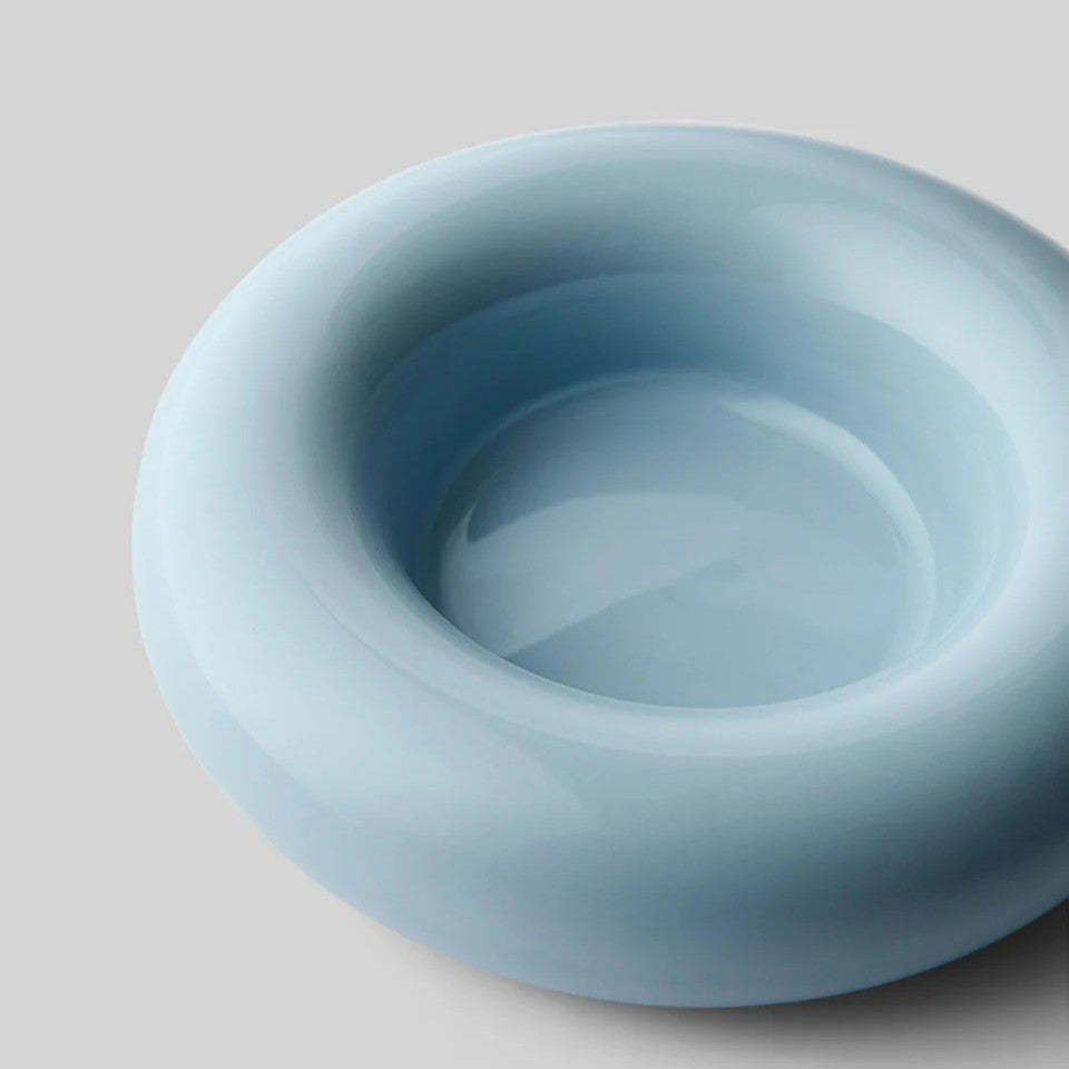 Kerzenhalter Bob | Groß Hellblau