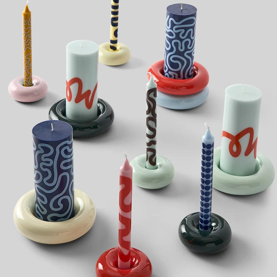 Kerzenhalter Bob | Groß Rosa