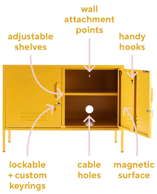 Metallspind | THE LOWDOWN | mustard