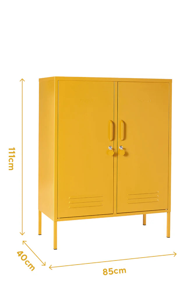 Metallspind | THE MIDI | mustard