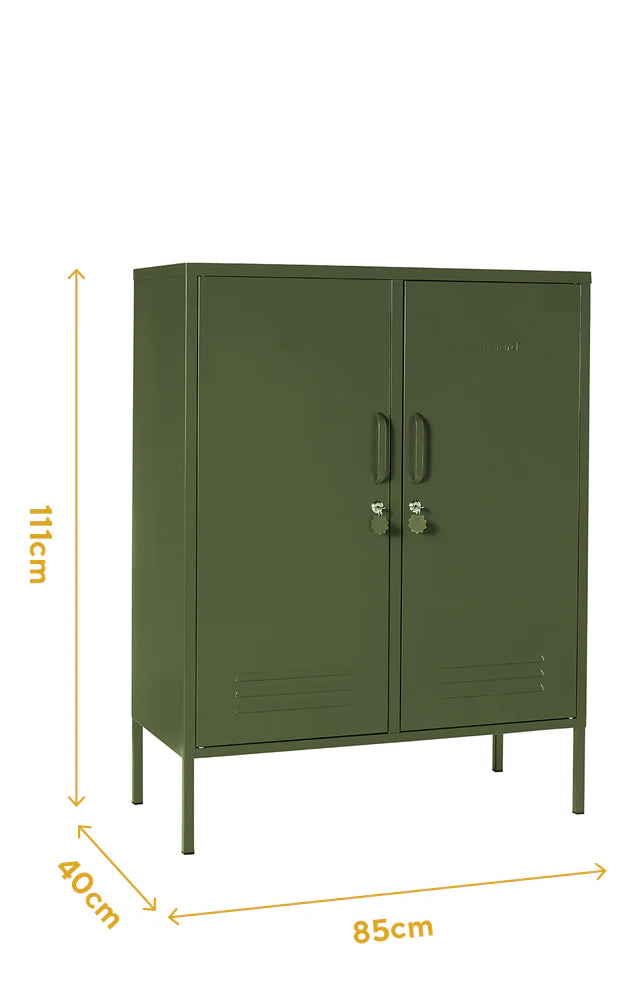 Metallspind | THE MIDI | olive
