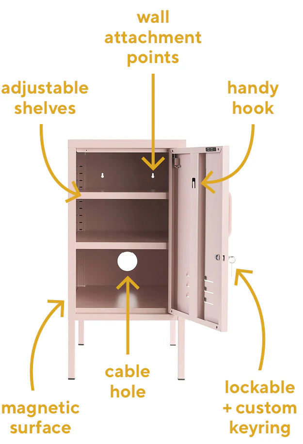 Metallspind | THE SHORTY | blush