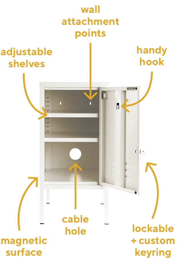 Metallspind | THE SHORTY | chalk