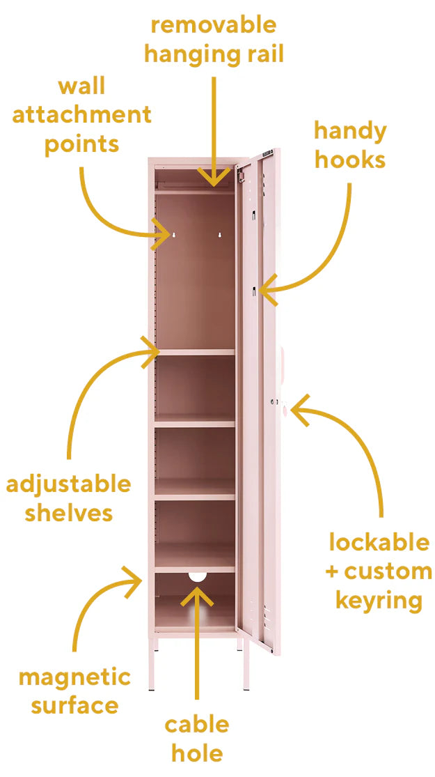 Metallspind | THE SKINNY | blush