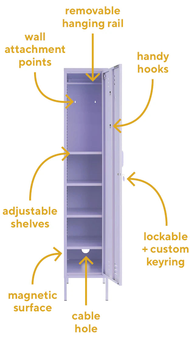 Metallspind | THE SKINNY | lilac