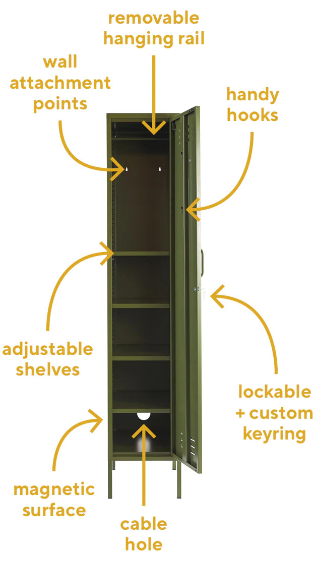 Metallspind | THE SKINNY | olive