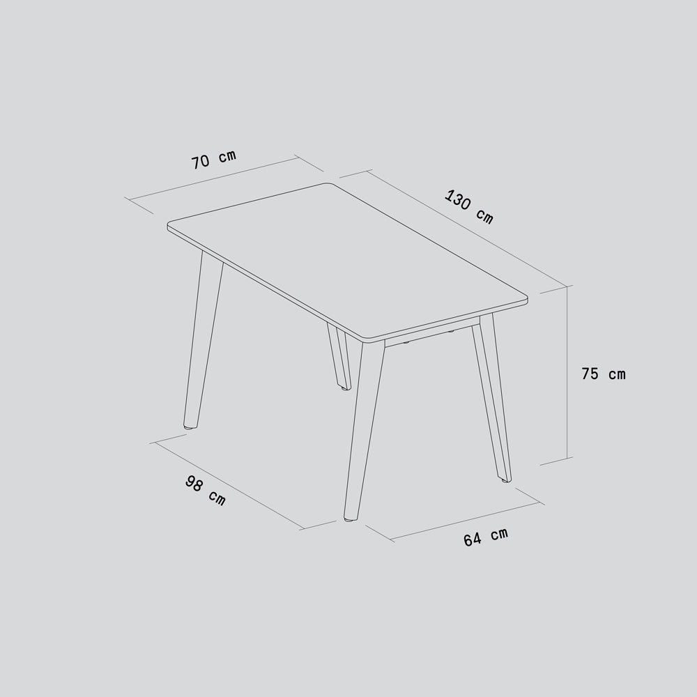Schreibtisch New Modern | Eucalyptus Grey