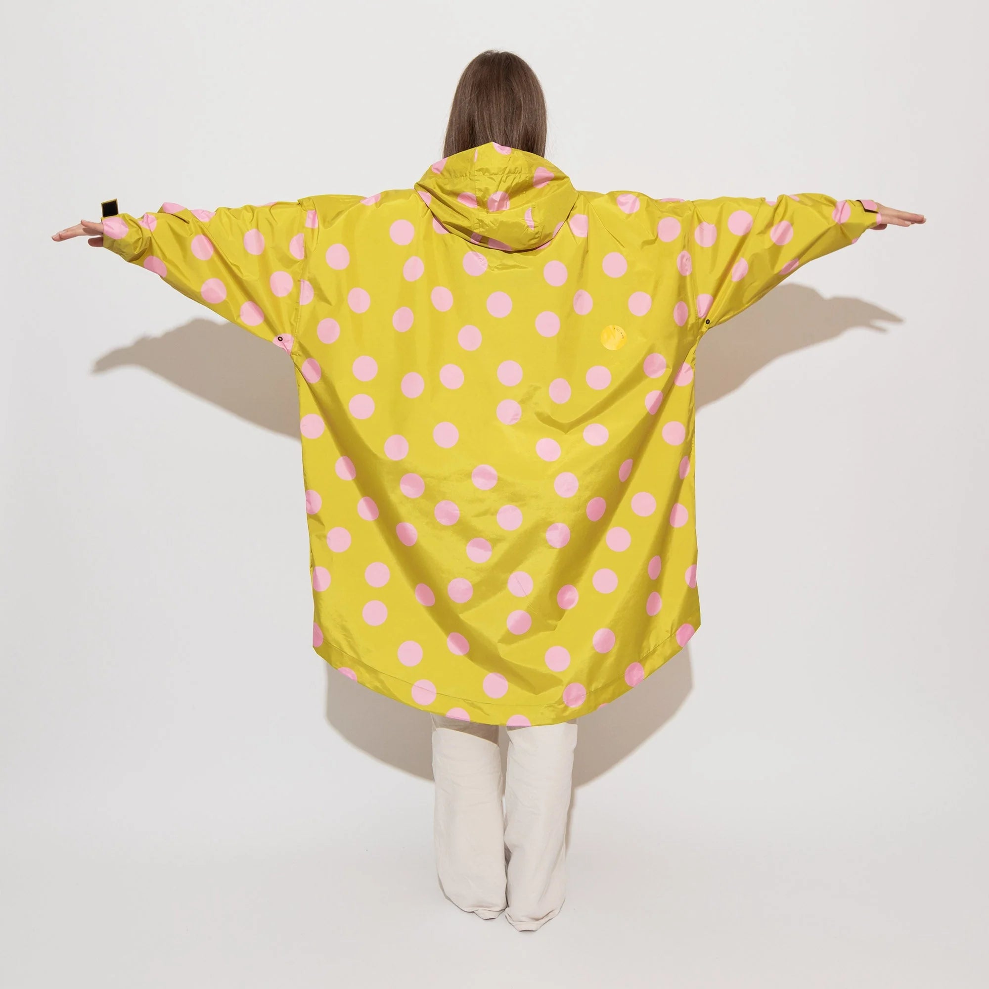 Regenponcho Dots | Citrus/Rosé
