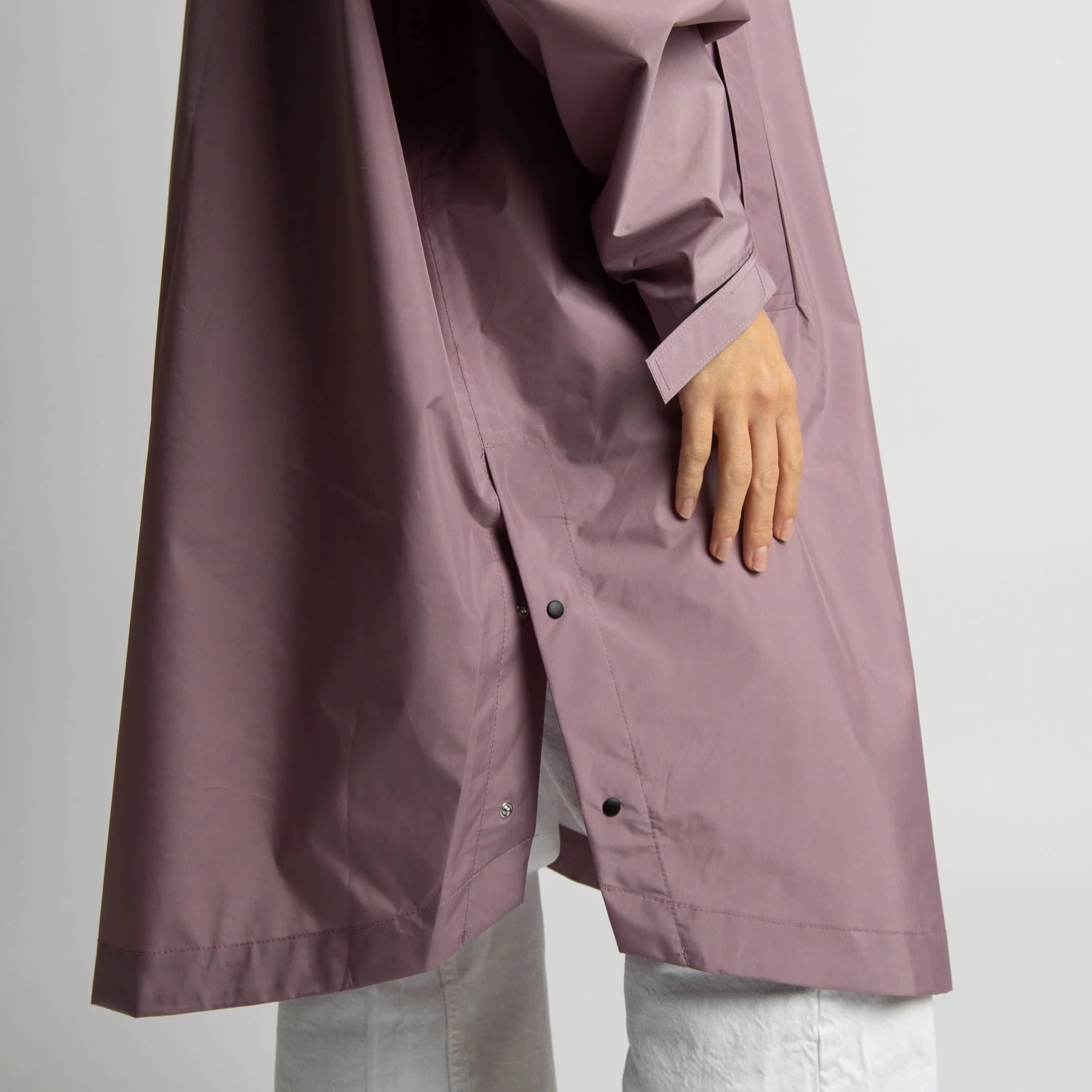 Regenponcho Uni | Ash Plum