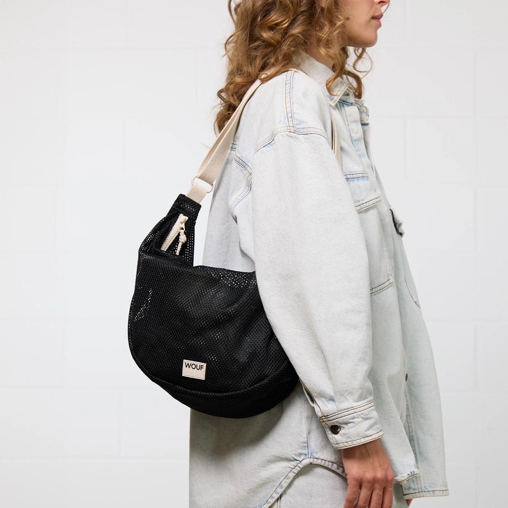 Large Crossbody Bag Onyx von Wouf bei Frau Rabe Concept Store