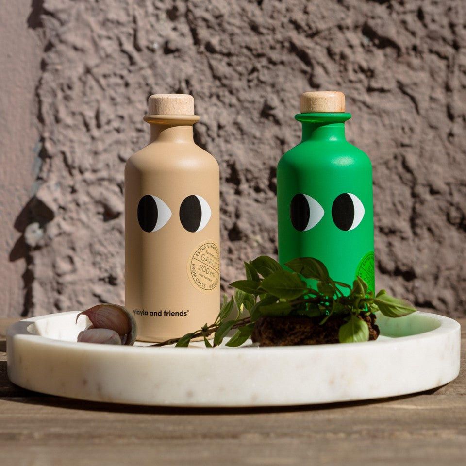 Olivenöl Extra Vergine | mit Basilikum