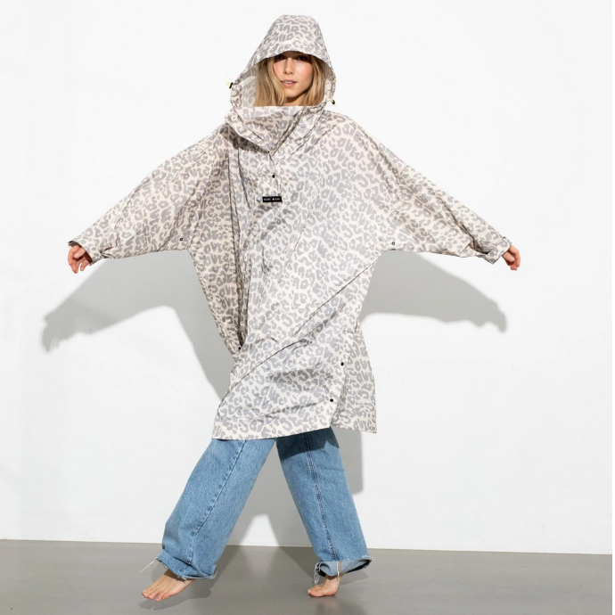Regenponcho | Leo | grey/sand