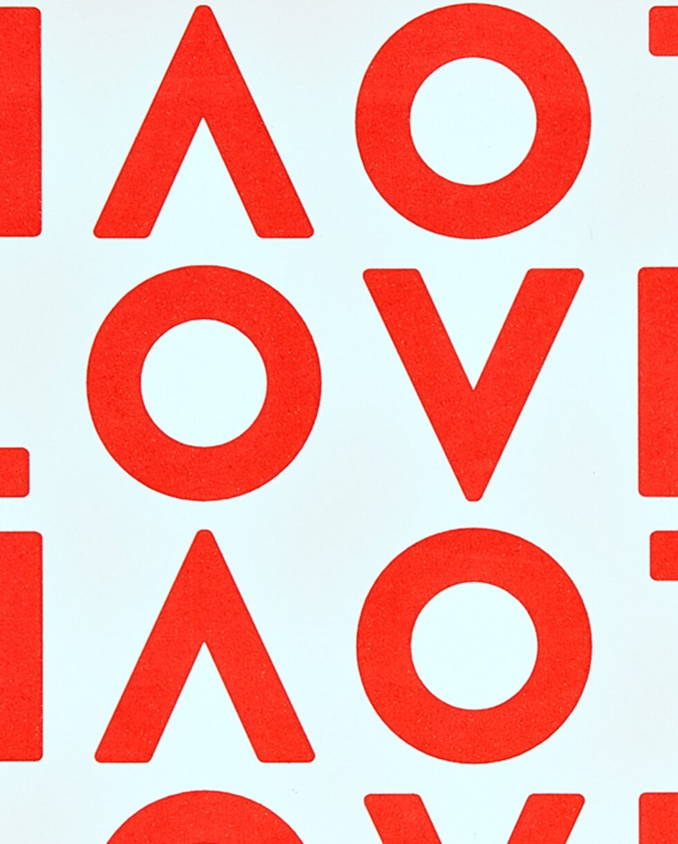 Notizbuch Graphic S | LOVE