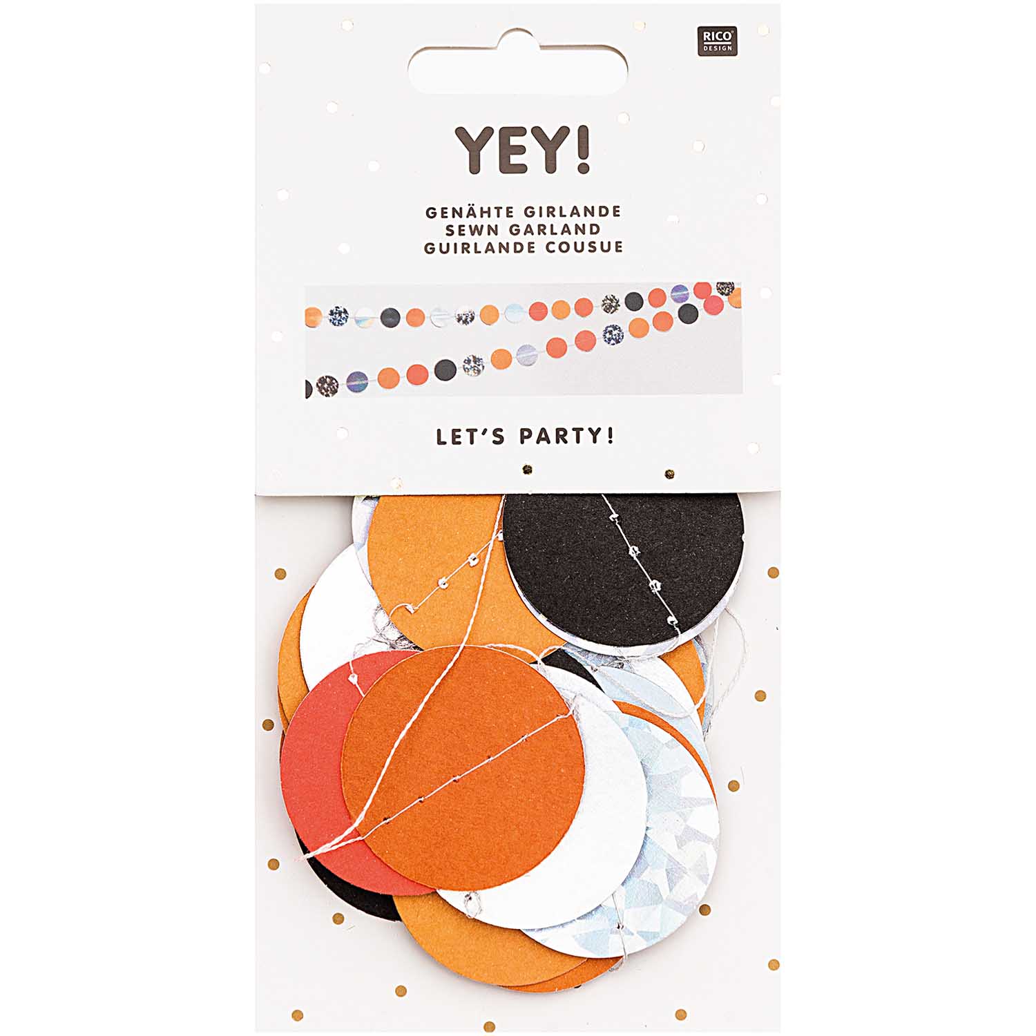 Pompon Papier Girlande