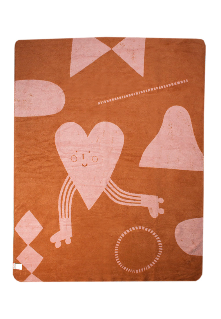 Kuscheldecke | Herz