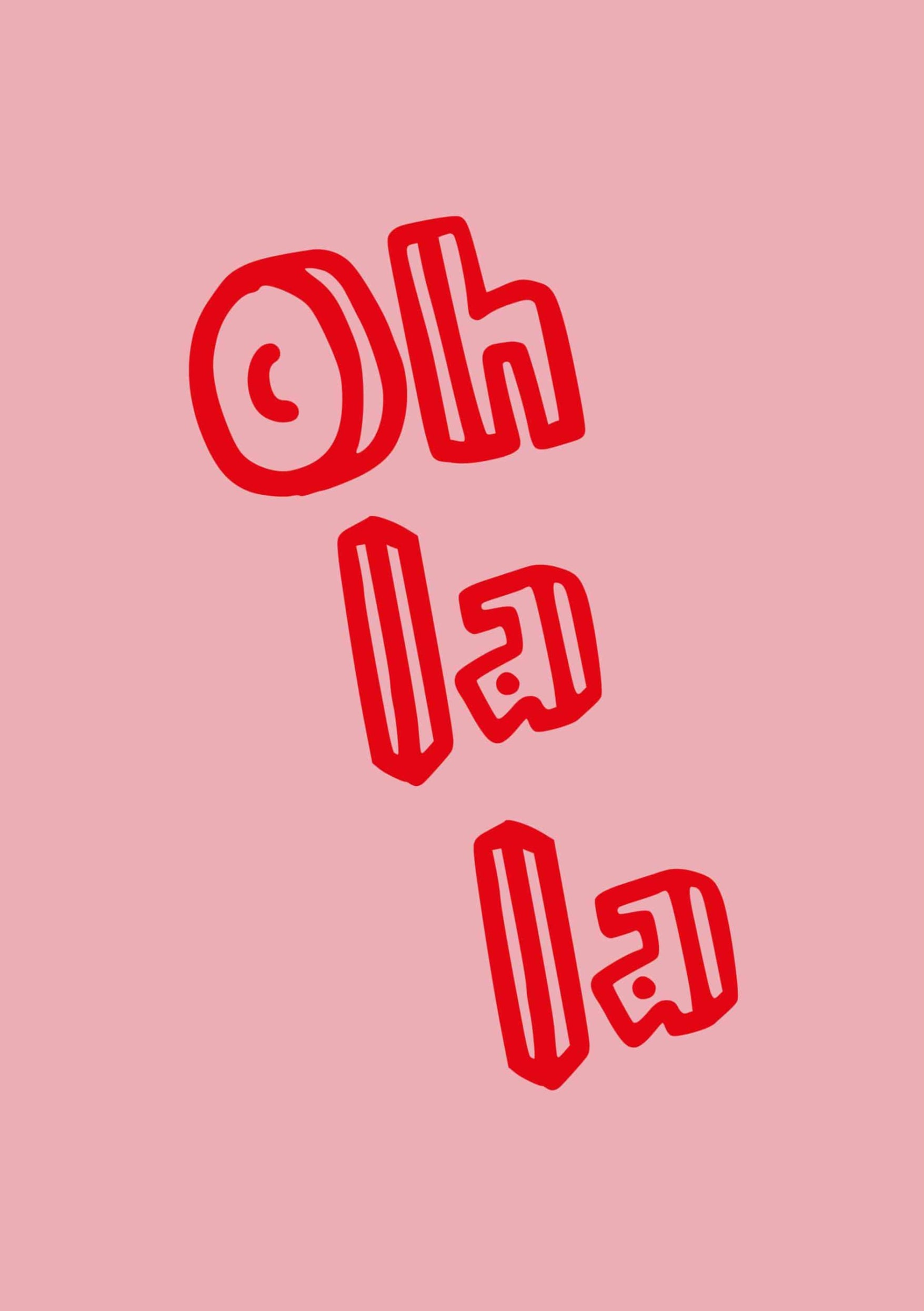 Poster Print | OH LA LA
