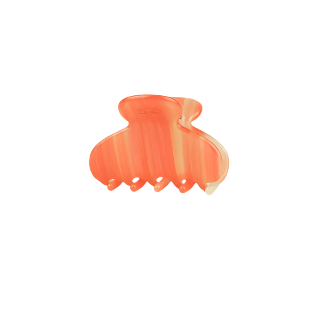 Haarspange Crop | Orange Glow