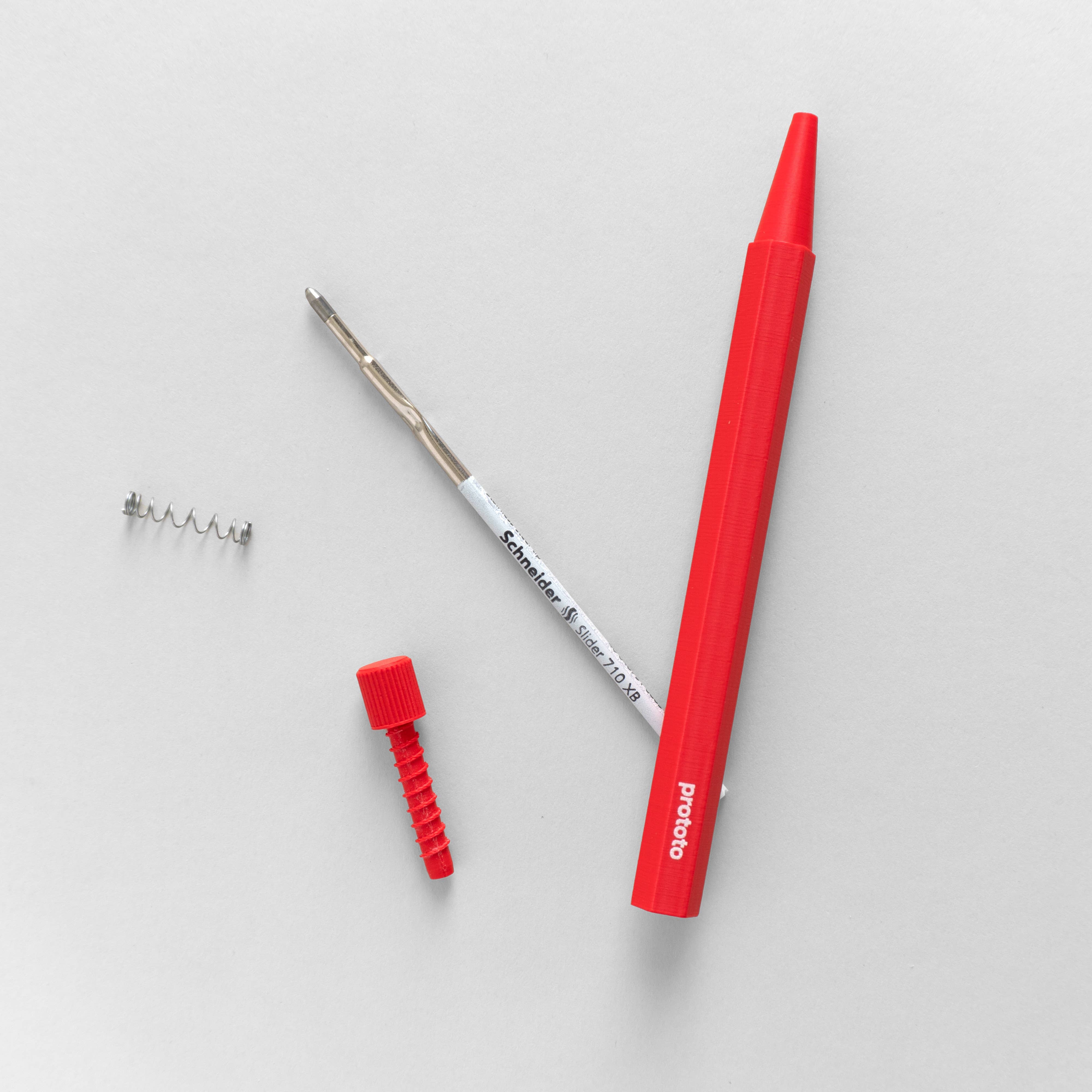 Kugelschreiber Zero Waste | Rot