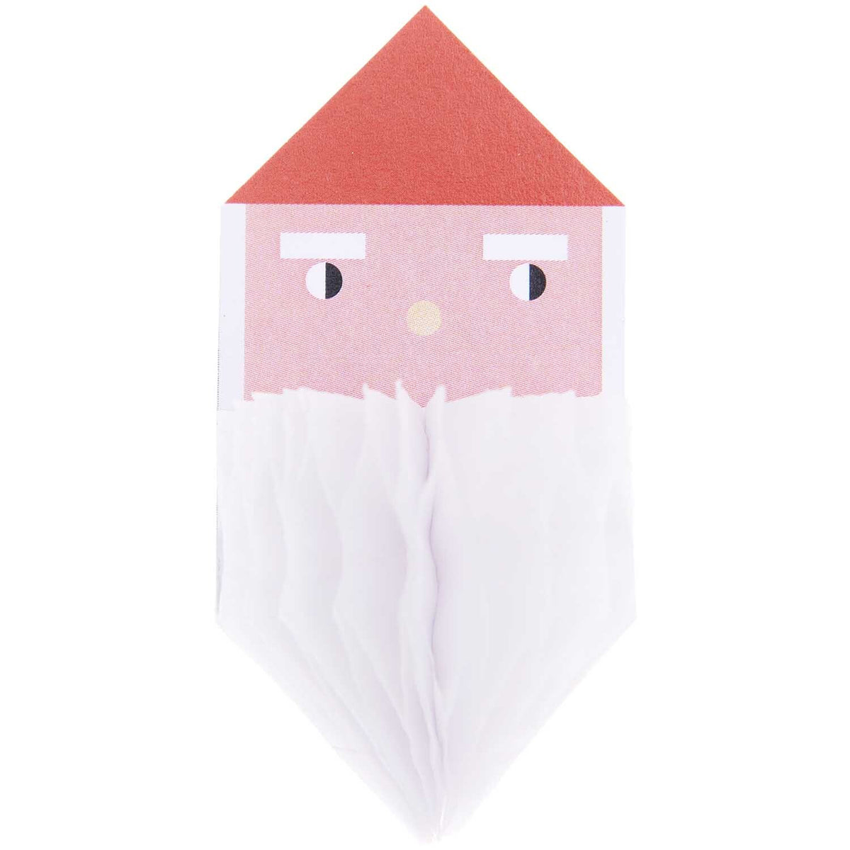 Wabenpapier Sticker | Weihnachtsmann