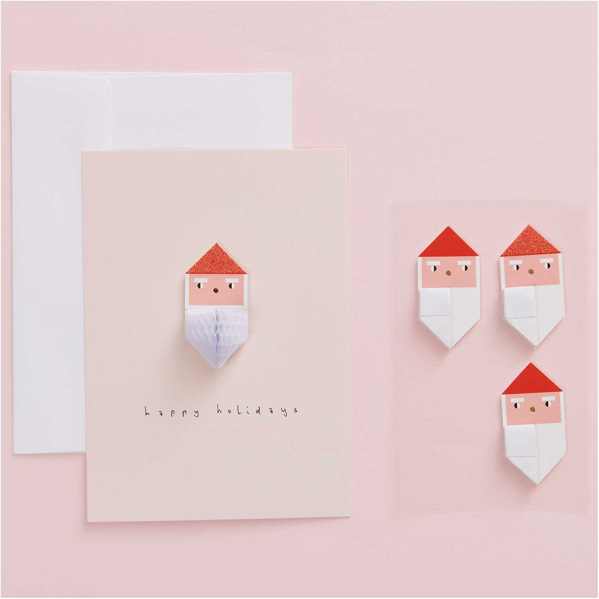 Wabenpapier Sticker | Weihnachtsmann