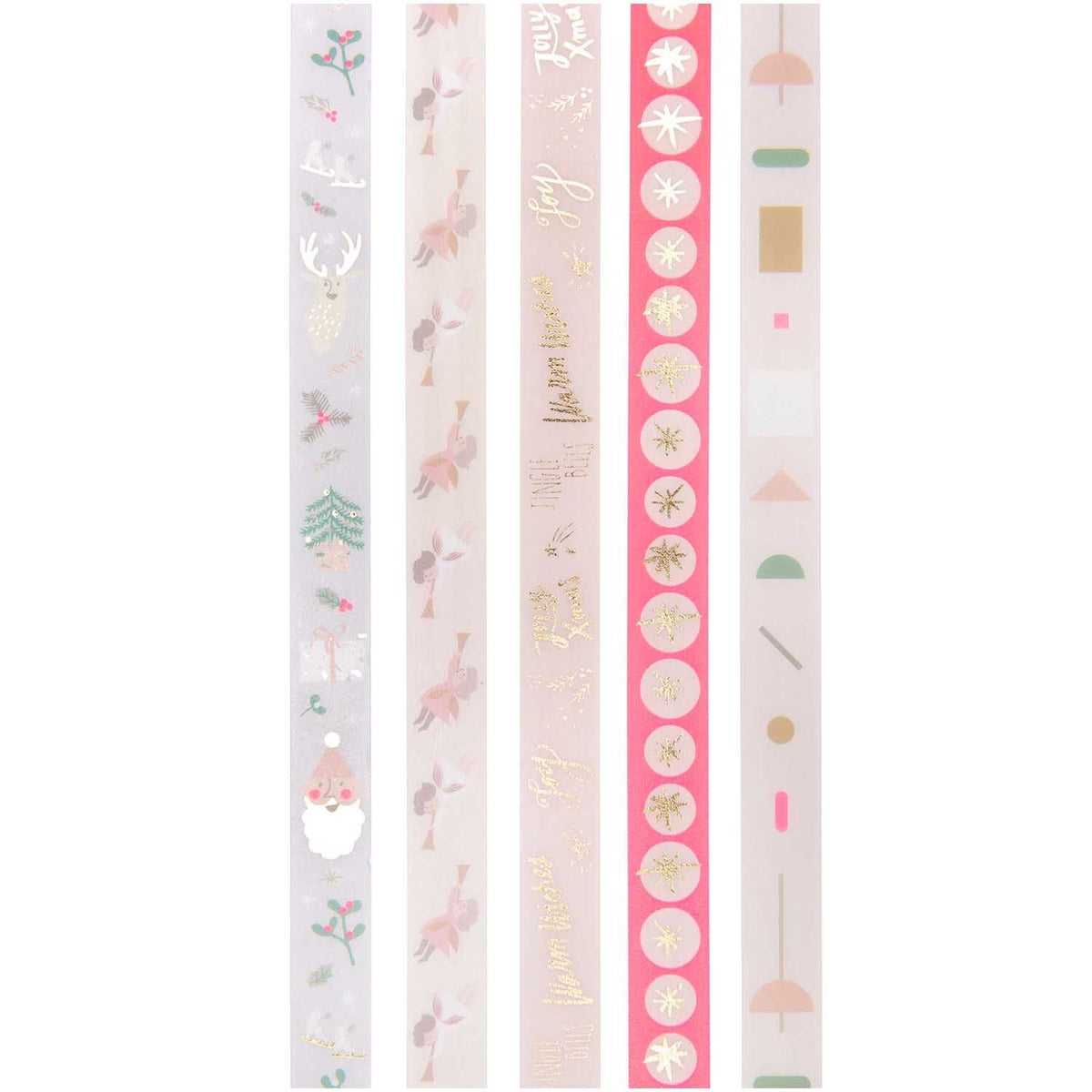 Dekotape XMAS | Jolly Christmas 5er Set