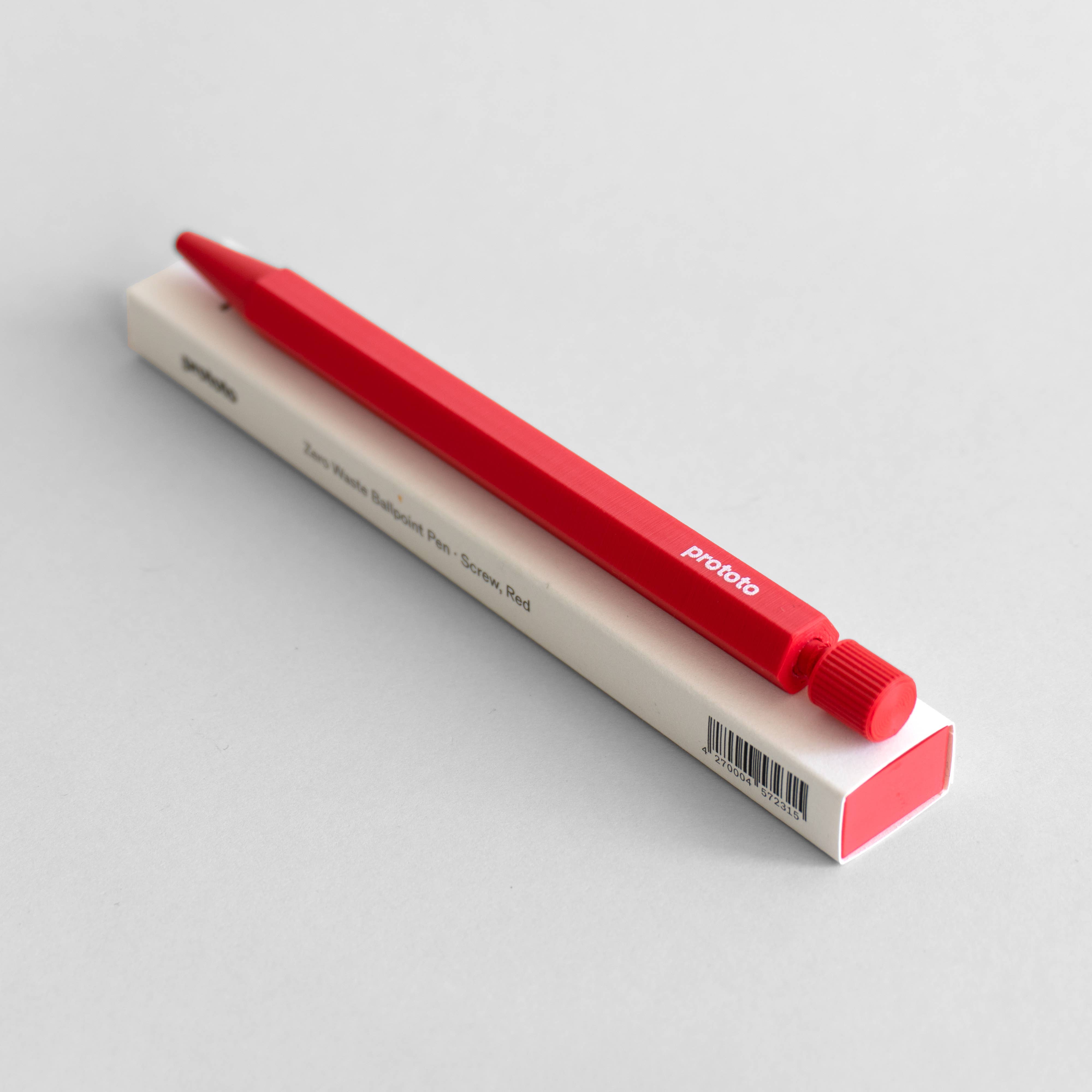 Kugelschreiber Zero Waste | Rot