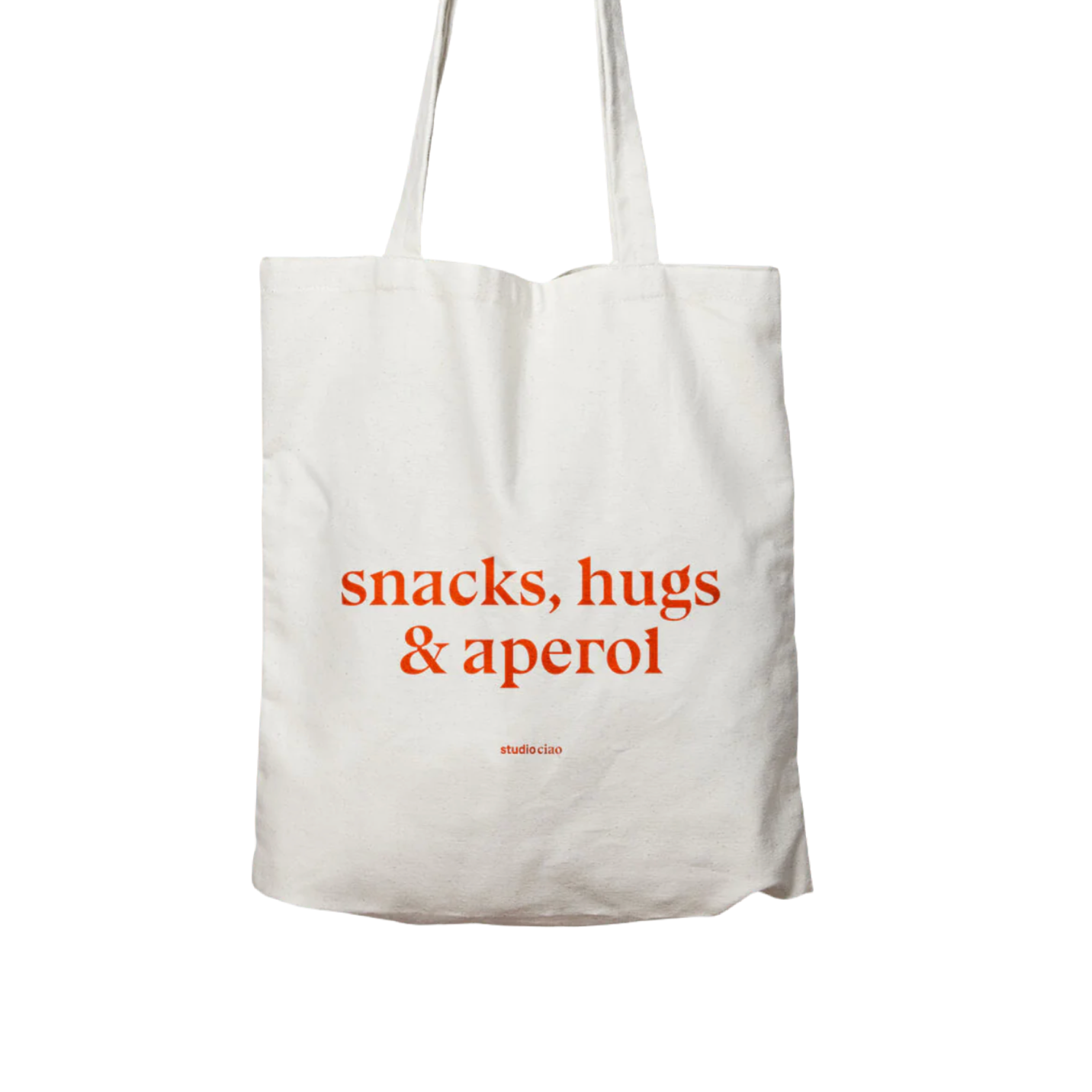 Statement Jutebeutel | Snacks, Hugs & Aperol