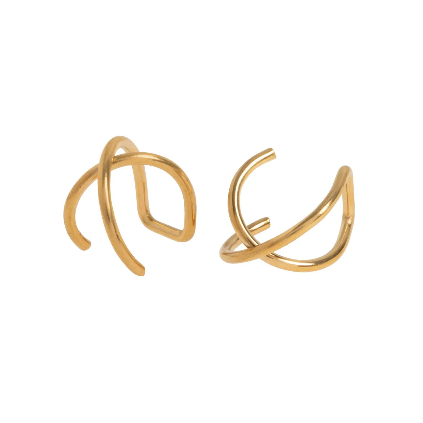 Uli Earcuff Cross Ring