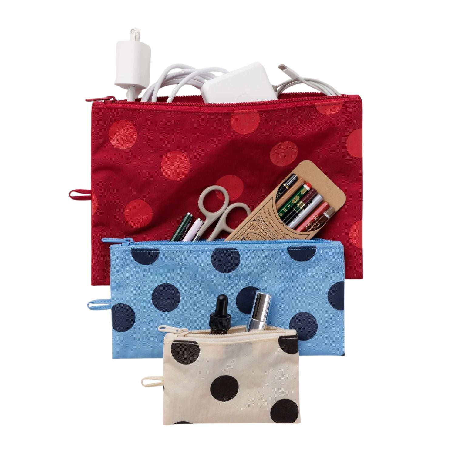 Beutel Flat Pouch Set | Polka Dot
