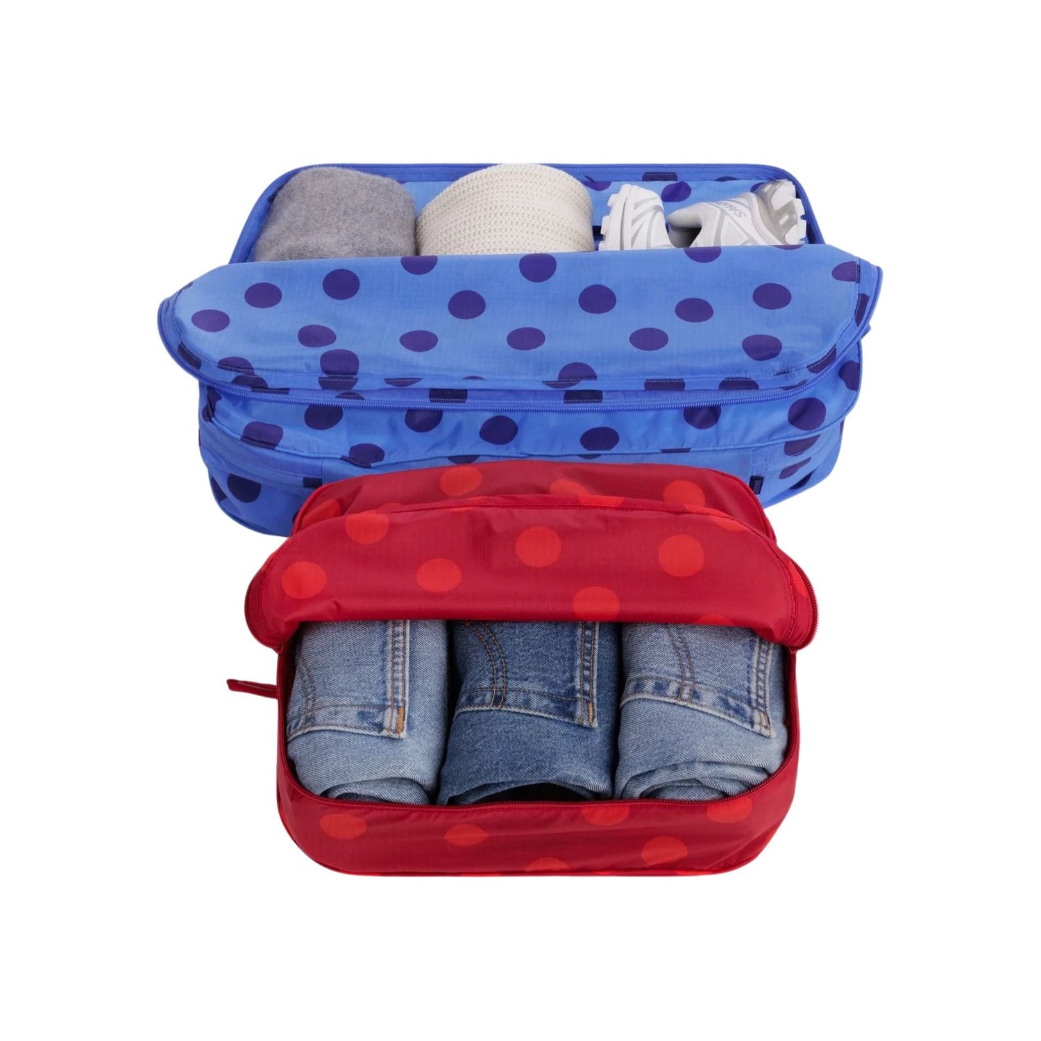 Taschen Large Packing Cube Set | Polka Dot